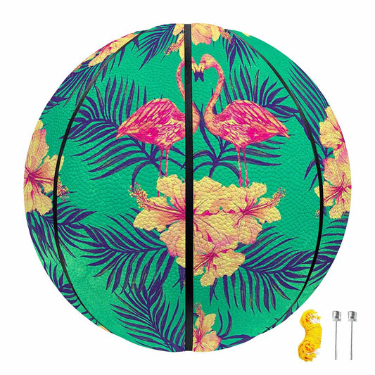 Hawaii Tropical Paradise Pattern Print Basketball