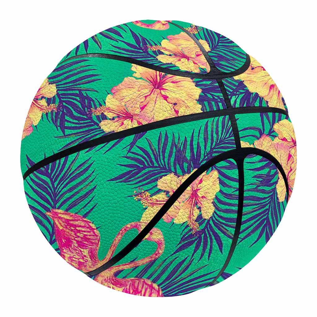 Hawaii Tropical Paradise Pattern Print Basketball