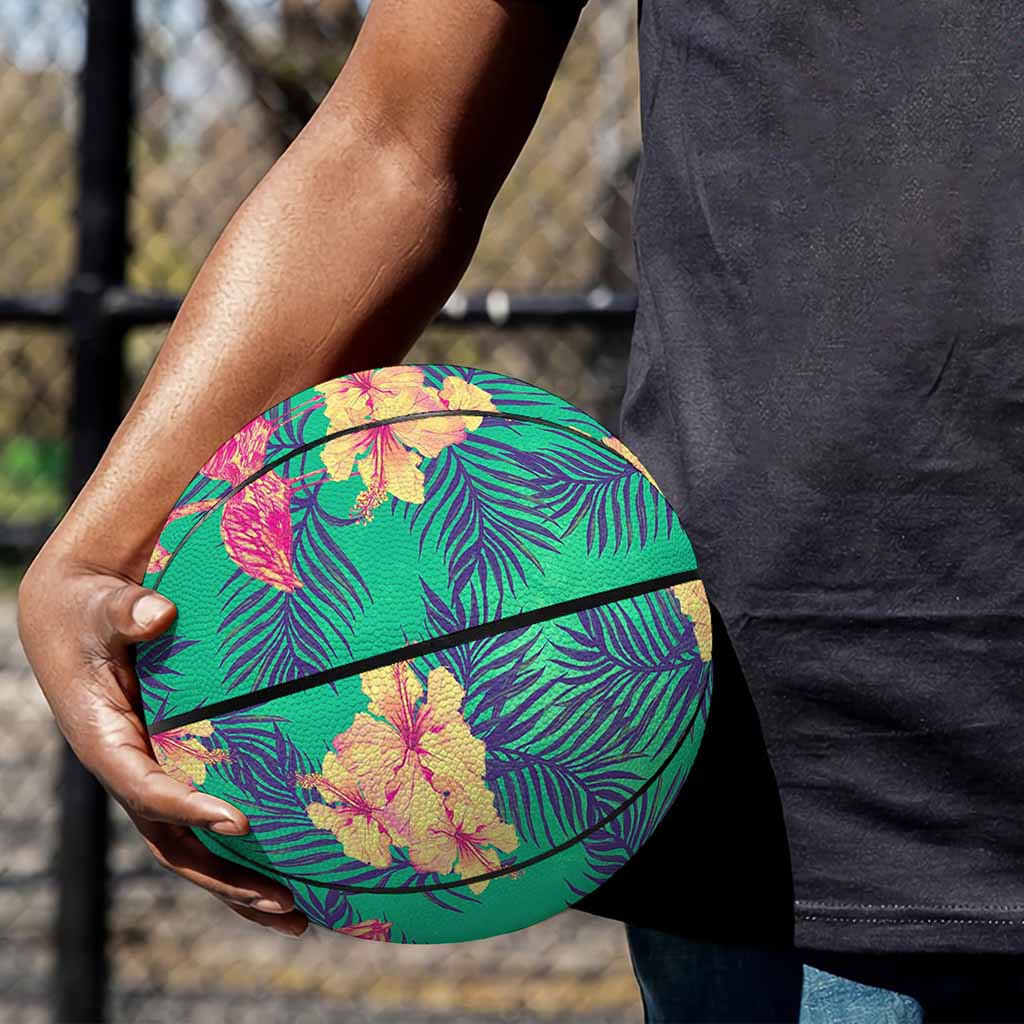 Hawaii Tropical Paradise Pattern Print Basketball