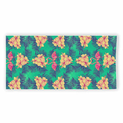 Hawaii Tropical Paradise Pattern Print Beach Towel