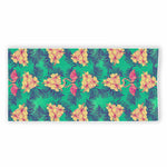 Hawaii Tropical Paradise Pattern Print Beach Towel