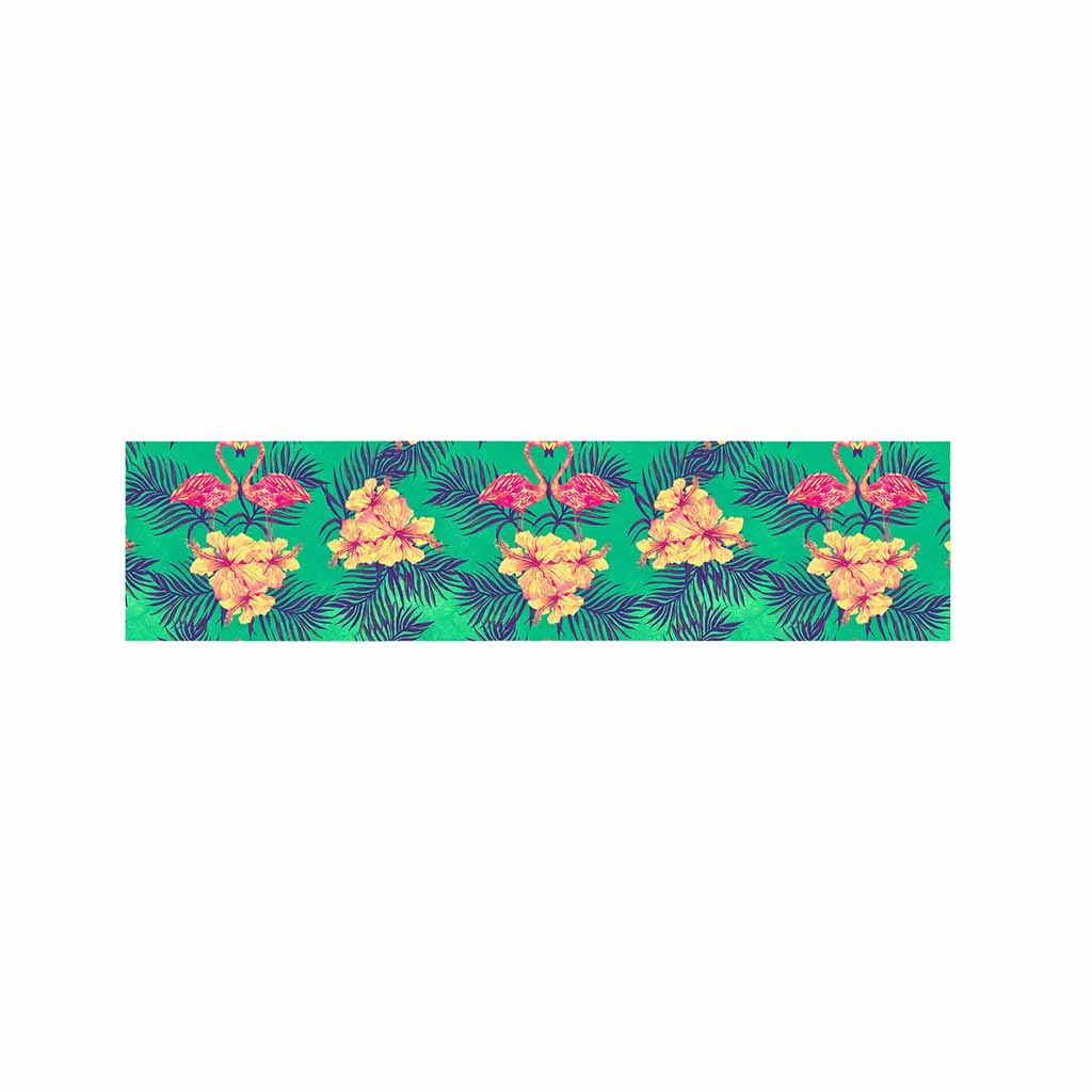 Hawaii Tropical Paradise Pattern Print Bed Runner