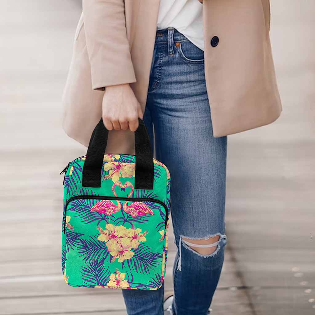 Hawaii Tropical Paradise Pattern Print Bible Tote Bag