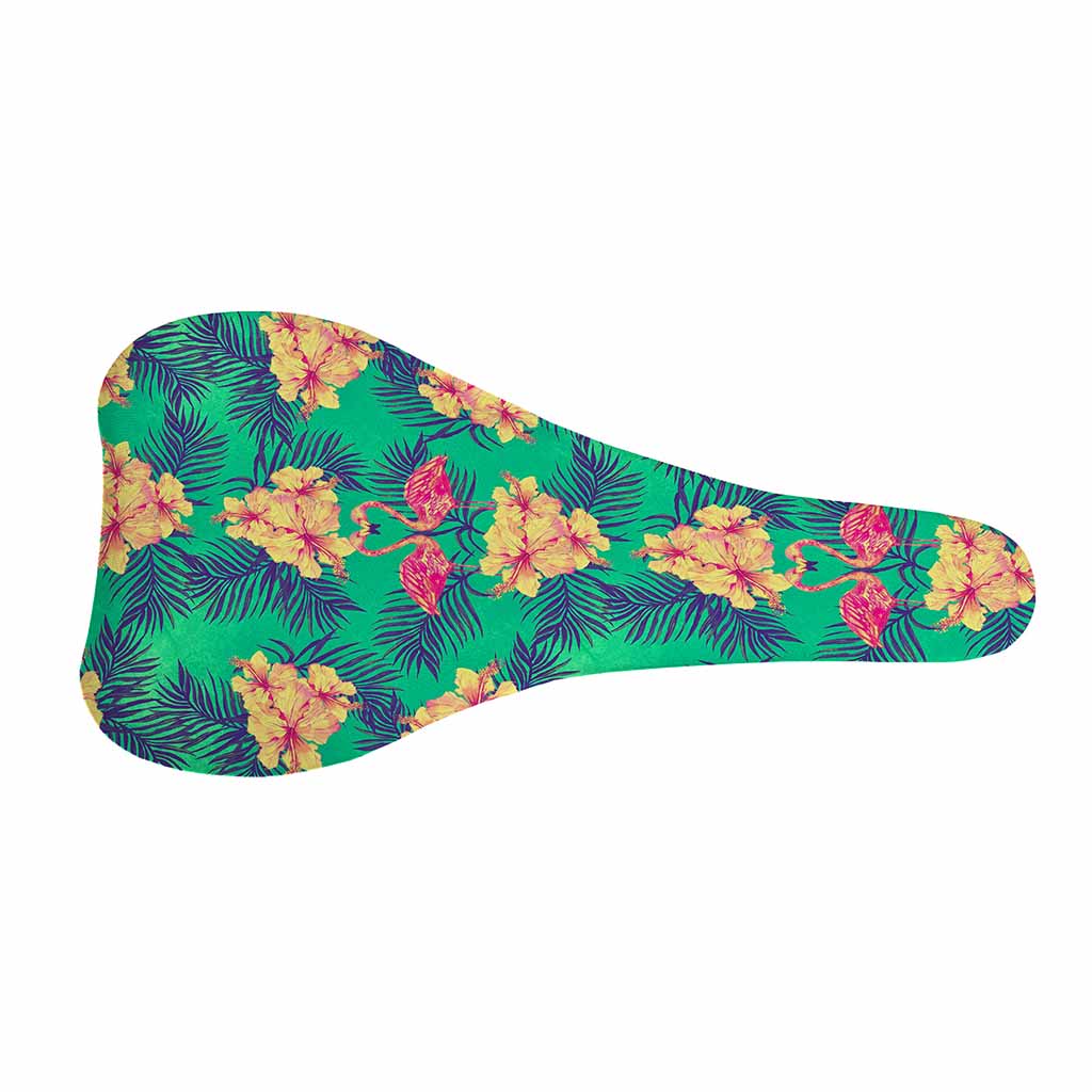 Hawaii Tropical Paradise Pattern Print Bicycle Seat Cover