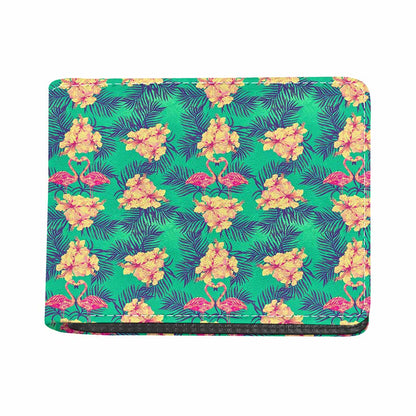 Hawaii Tropical Paradise Pattern Print Bifold Wallet