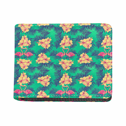 Hawaii Tropical Paradise Pattern Print Bifold Wallet