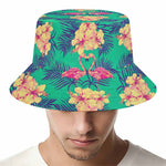 Hawaii Tropical Paradise Pattern Print Bucket Hat
