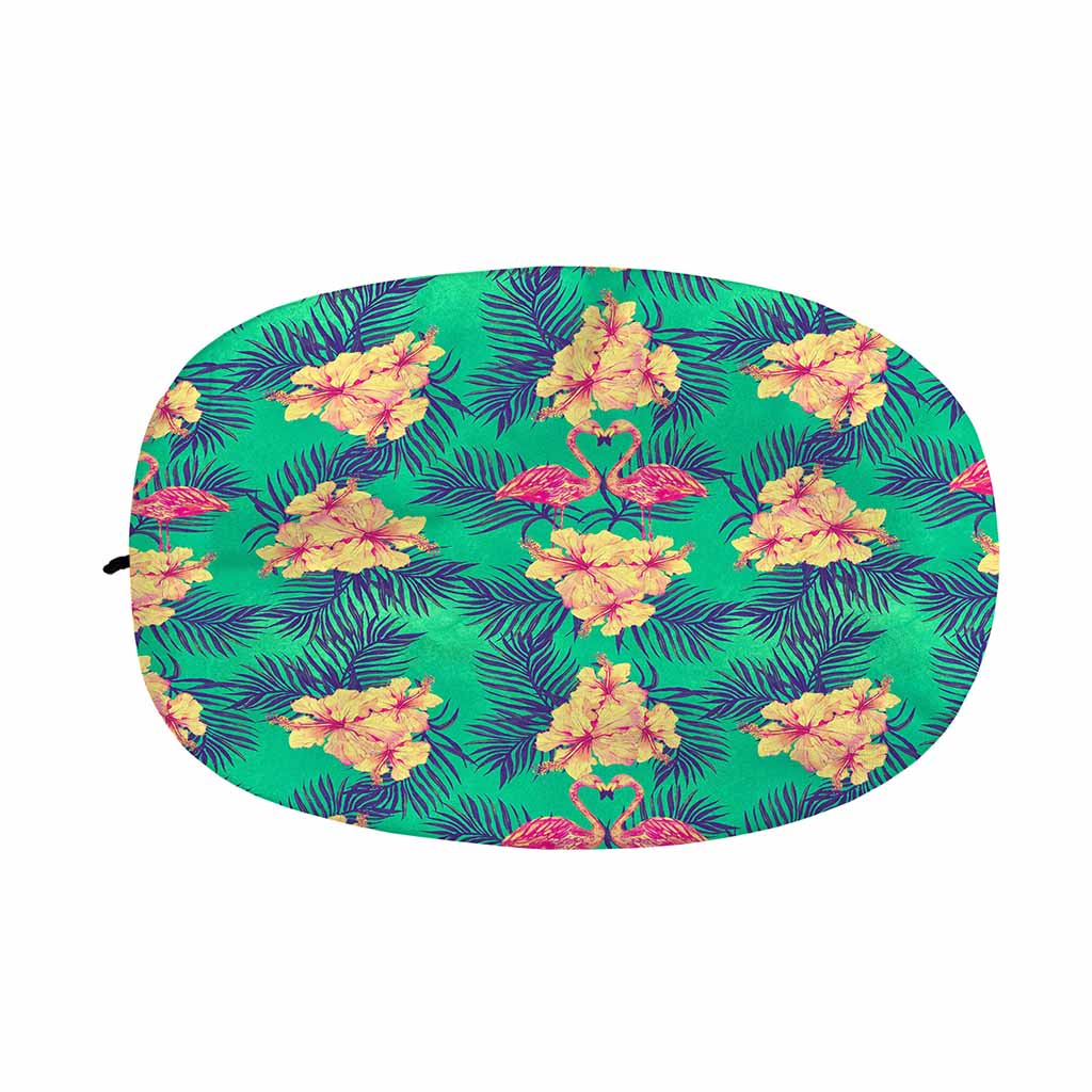 Hawaii Tropical Paradise Pattern Print Car Side Mirror Covers