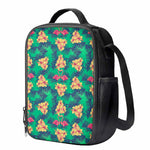 Hawaii Tropical Paradise Pattern Print Crossbody Lunch Bag