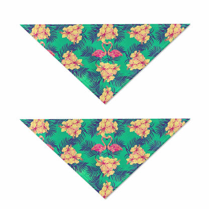 Hawaii Tropical Paradise Pattern Print Dog Bandana