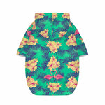 Hawaii Tropical Paradise Pattern Print Dog Zip Up Hoodie