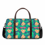Hawaii Tropical Paradise Pattern Print Duffle Bag