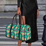 Hawaii Tropical Paradise Pattern Print Duffle Bag