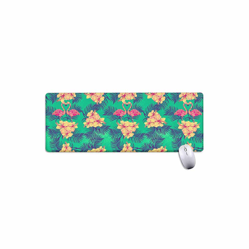 Hawaii Tropical Paradise Pattern Print Extended Mouse Pad