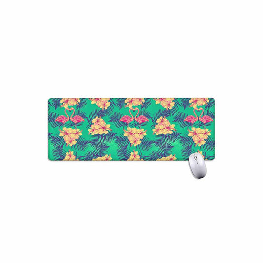 Hawaii Tropical Paradise Pattern Print Extended Mouse Pad
