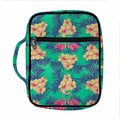Hawaii Tropical Paradise Pattern Print Front Pocket Bible Bag