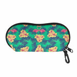 Hawaii Tropical Paradise Pattern Print Glasses Case
