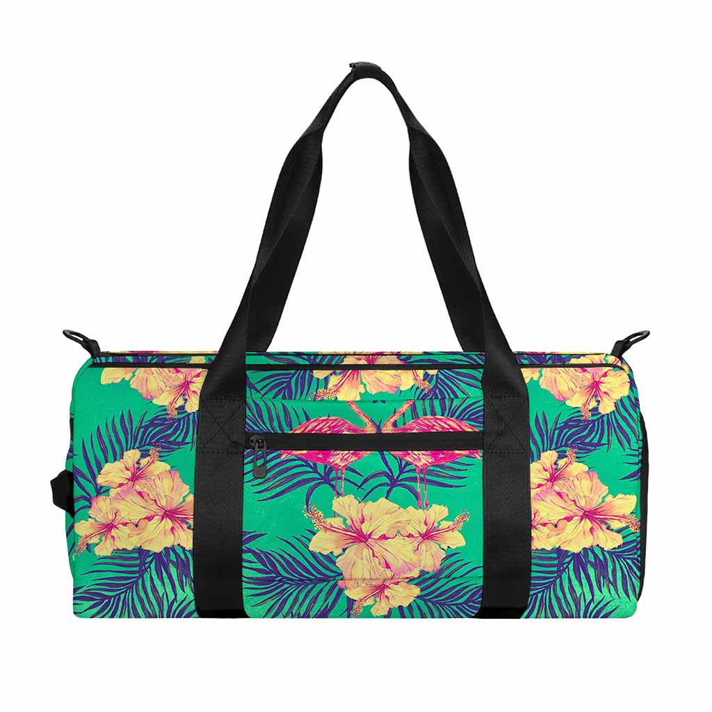 Hawaii Tropical Paradise Pattern Print Gym Bag