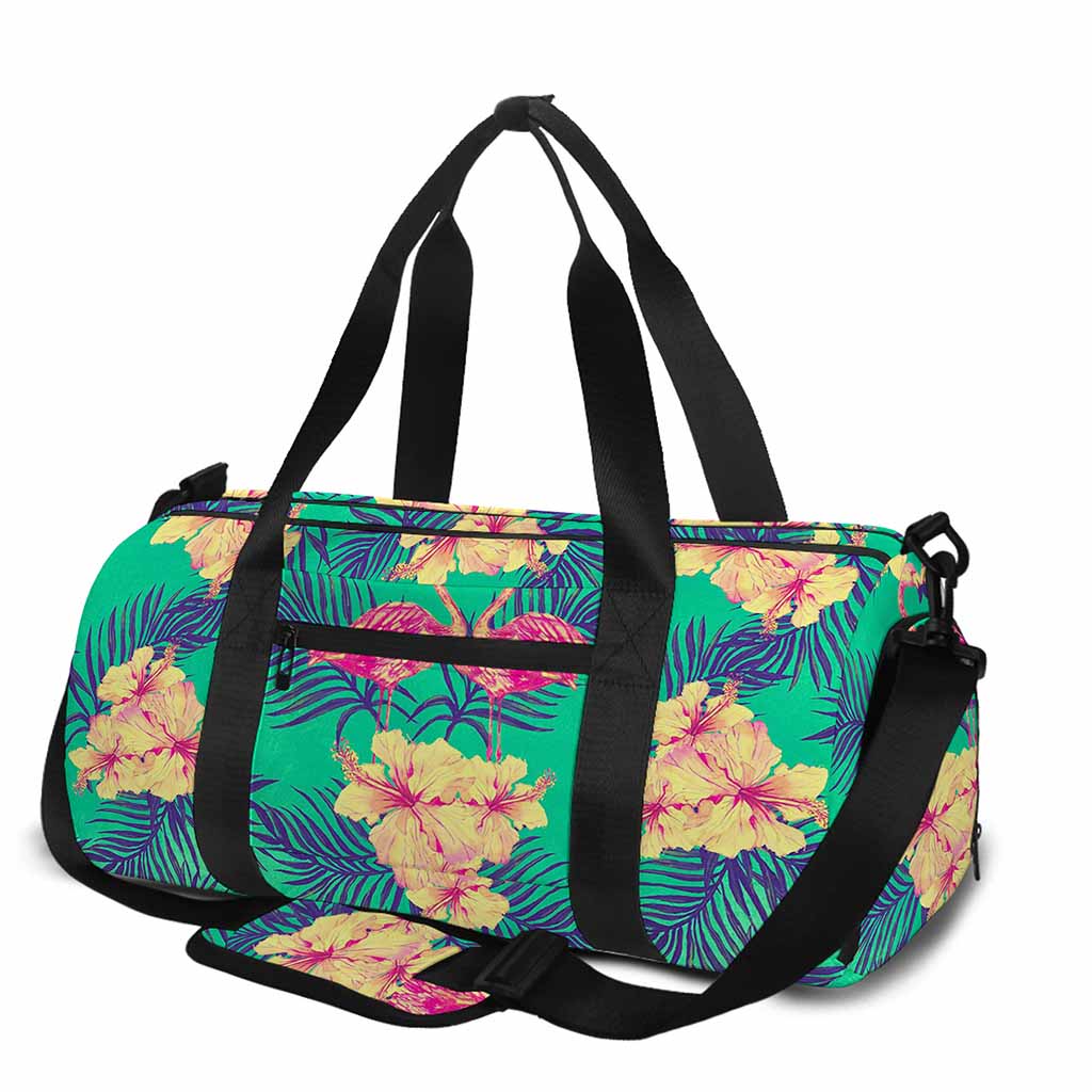 Hawaii Tropical Paradise Pattern Print Gym Bag