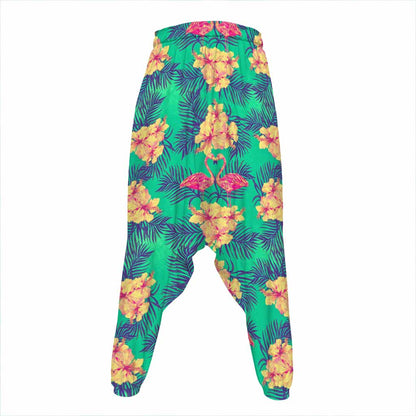 Hawaii Tropical Paradise Pattern Print Hammer Pants