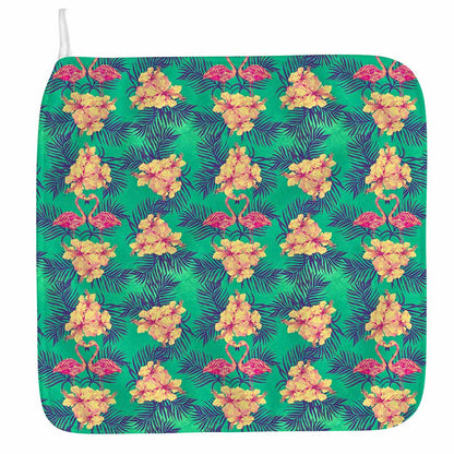 Hawaii Tropical Paradise Pattern Print Hand Towel
