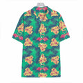 Hawaii Tropical Paradise Pattern Print Hawaiian Shirt