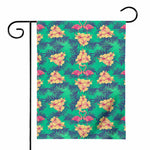Hawaii Tropical Paradise Pattern Print House Flag