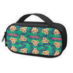 Hawaii Tropical Paradise Pattern Print Insulin Cooler Travel Case