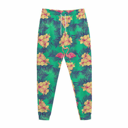 Hawaii Tropical Paradise Pattern Print Jogger Pants