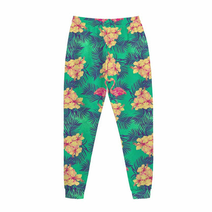 Hawaii Tropical Paradise Pattern Print Jogger Pants