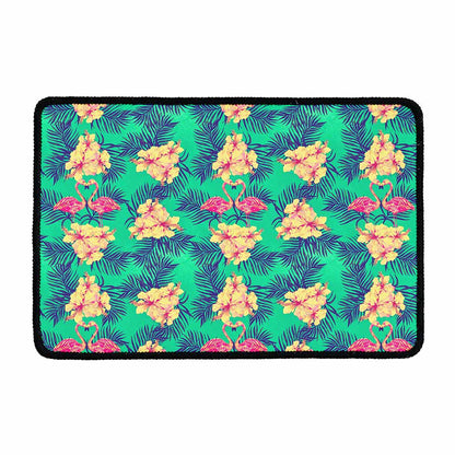 Hawaii Tropical Paradise Pattern Print Kitchen Mat