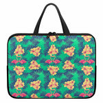 Hawaii Tropical Paradise Pattern Print Laptop Sleeve With Handle