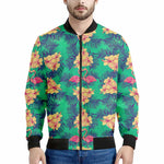 Hawaii Tropical Paradise Pattern Print Men's Bomber Jacket