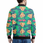 Hawaii Tropical Paradise Pattern Print Men's Bomber Jacket