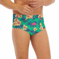 Hawaii Tropical Paradise Pattern Print Men's Briefs