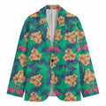 Hawaii Tropical Paradise Pattern Print Men's Cotton Blazer