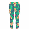 Hawaii Tropical Paradise Pattern Print Men's Leggings