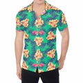 Hawaii Tropical Paradise Pattern Print Men's Shirt