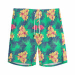 Hawaii Tropical Paradise Pattern Print Men's Sports Shorts