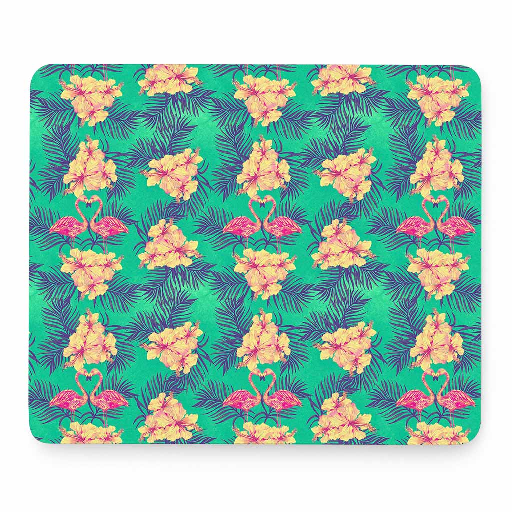 Hawaii Tropical Paradise Pattern Print Mouse Pad