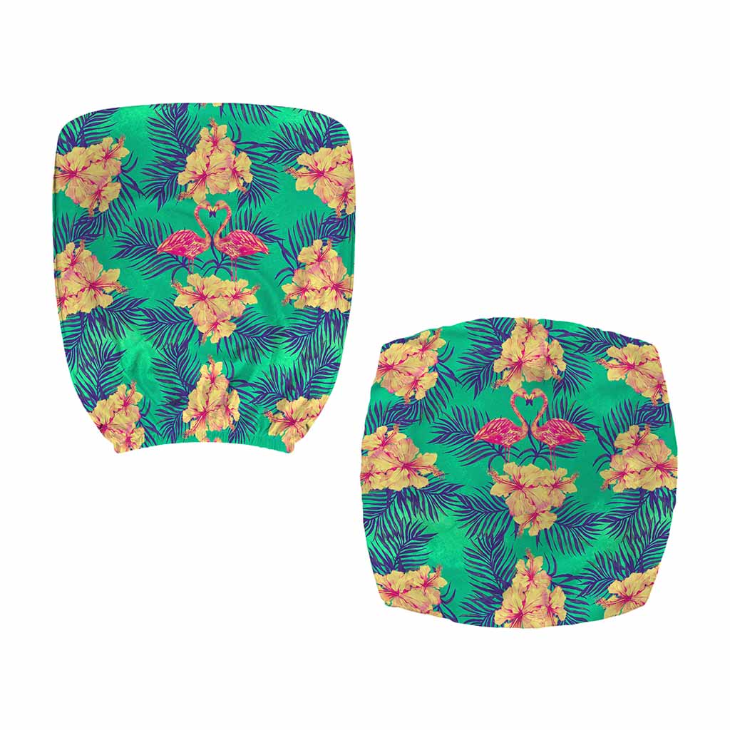 Hawaii Tropical Paradise Pattern Print Office Chair Cover