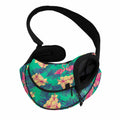 Hawaii Tropical Paradise Pattern Print Pet Sling Carrier