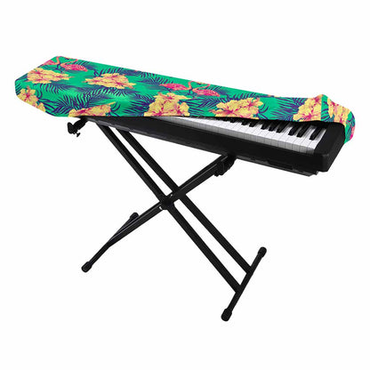 Hawaii Tropical Paradise Pattern Print Piano Keyboard Cover