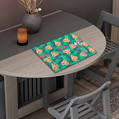 Hawaii Tropical Paradise Pattern Print Placemat