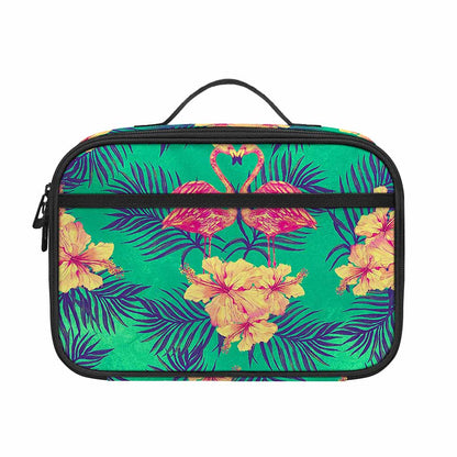 Hawaii Tropical Paradise Pattern Print Portable Lunch Bag