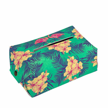 Hawaii Tropical Paradise Pattern Print Rectangle Tissue Box Cover