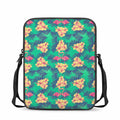 Hawaii Tropical Paradise Pattern Print Rectangular Crossbody Bag