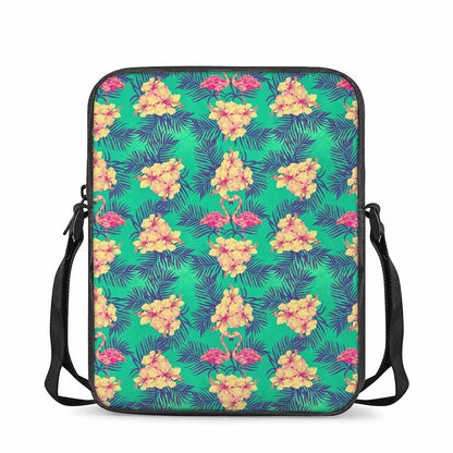 Hawaii Tropical Paradise Pattern Print Rectangular Crossbody Bag