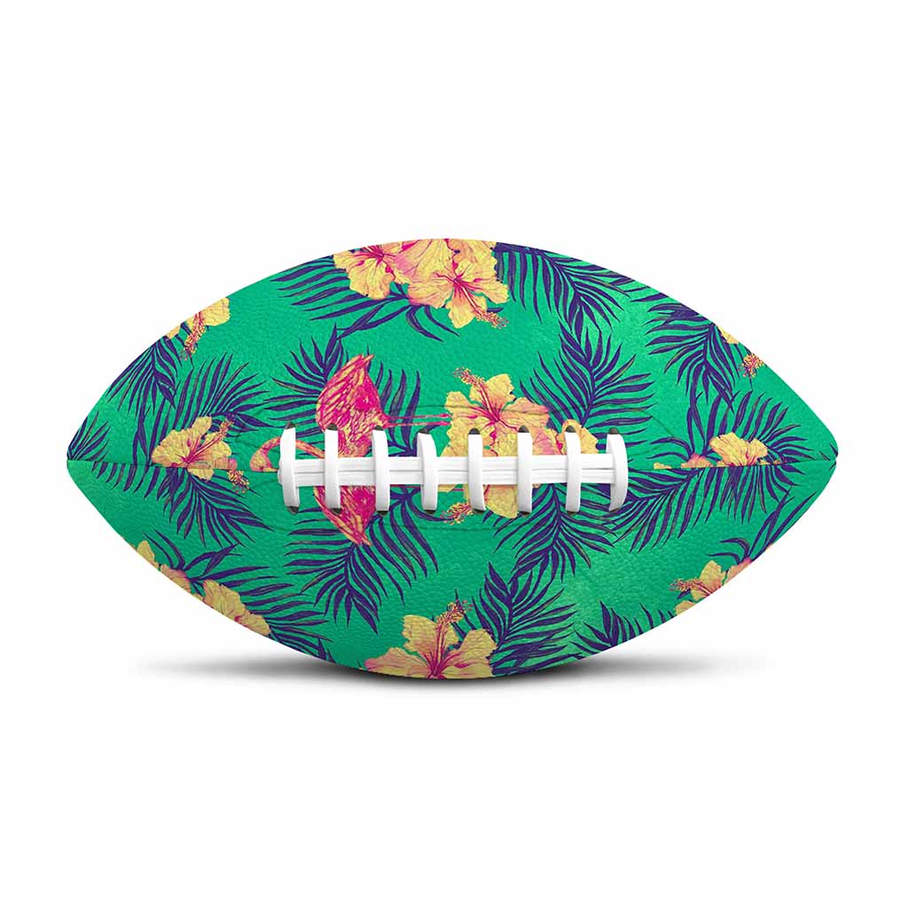 Hawaii Tropical Paradise Pattern Print Rugby Ball