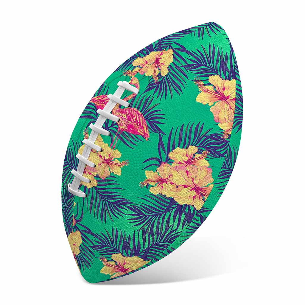 Hawaii Tropical Paradise Pattern Print Rugby Ball